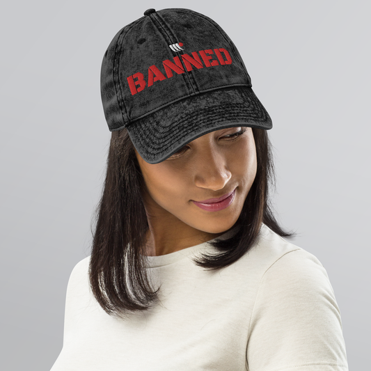 Vintage Cotton Twill Cap - Banned