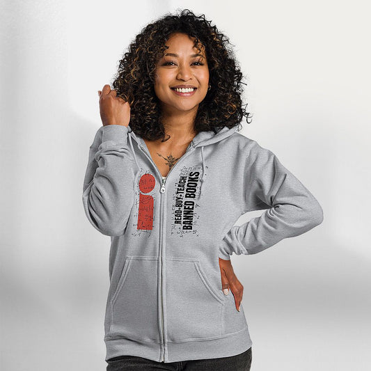 Hoodie Zip Up - Banned